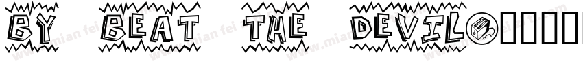 BY Beat the Devil字体转换
